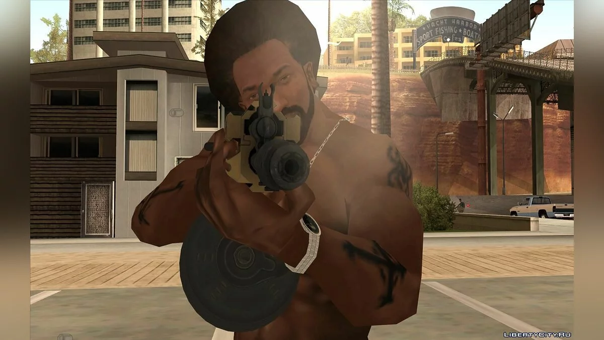 RPK-17 Drum из игры PAYDAY 2 / GTA San Andreas