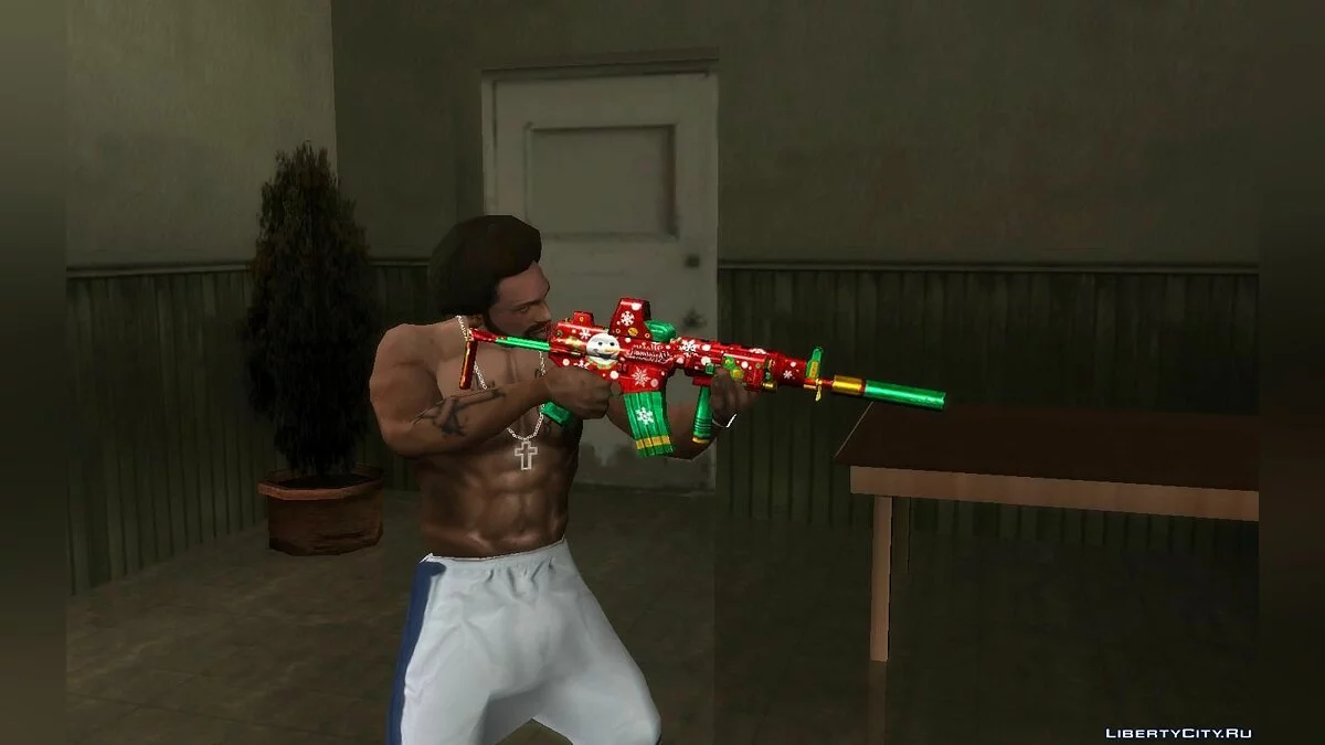 Christmas K2 из игры SFPH Playpark / GTA San Andreas
