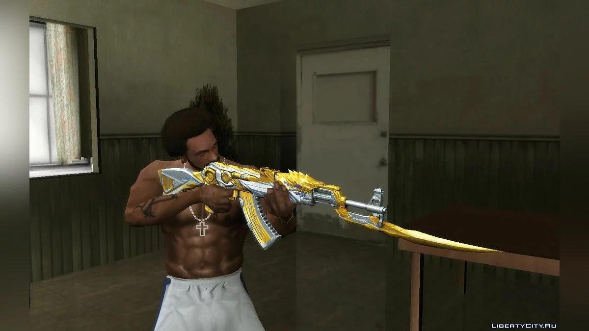 CrossFire's AK-47 Knife Iron Beast / GTA San Andreas