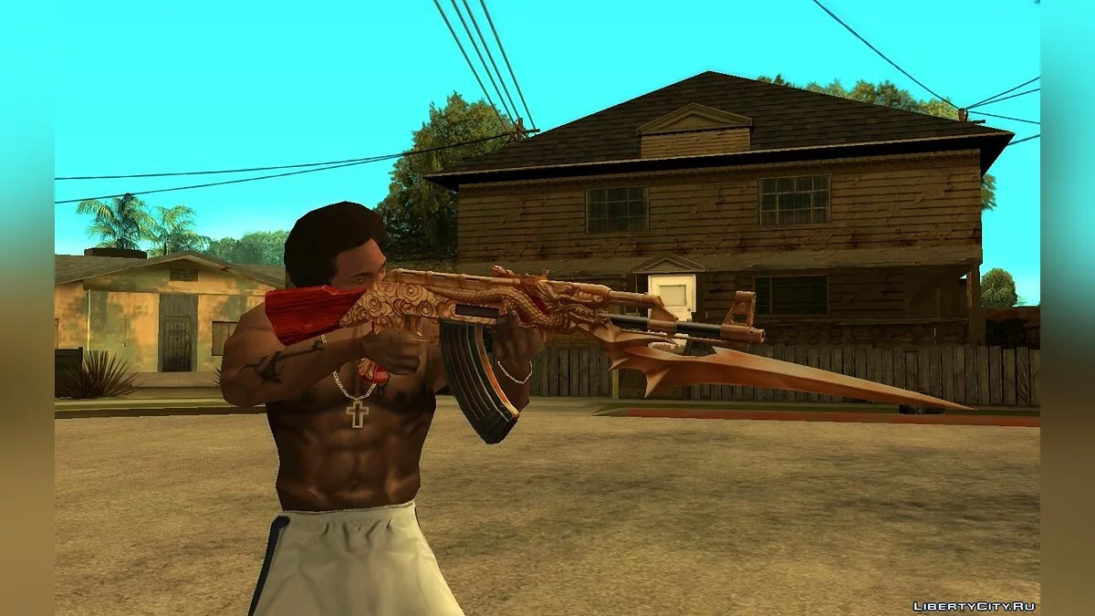 AK-47 Dragon / GTA San Andreas