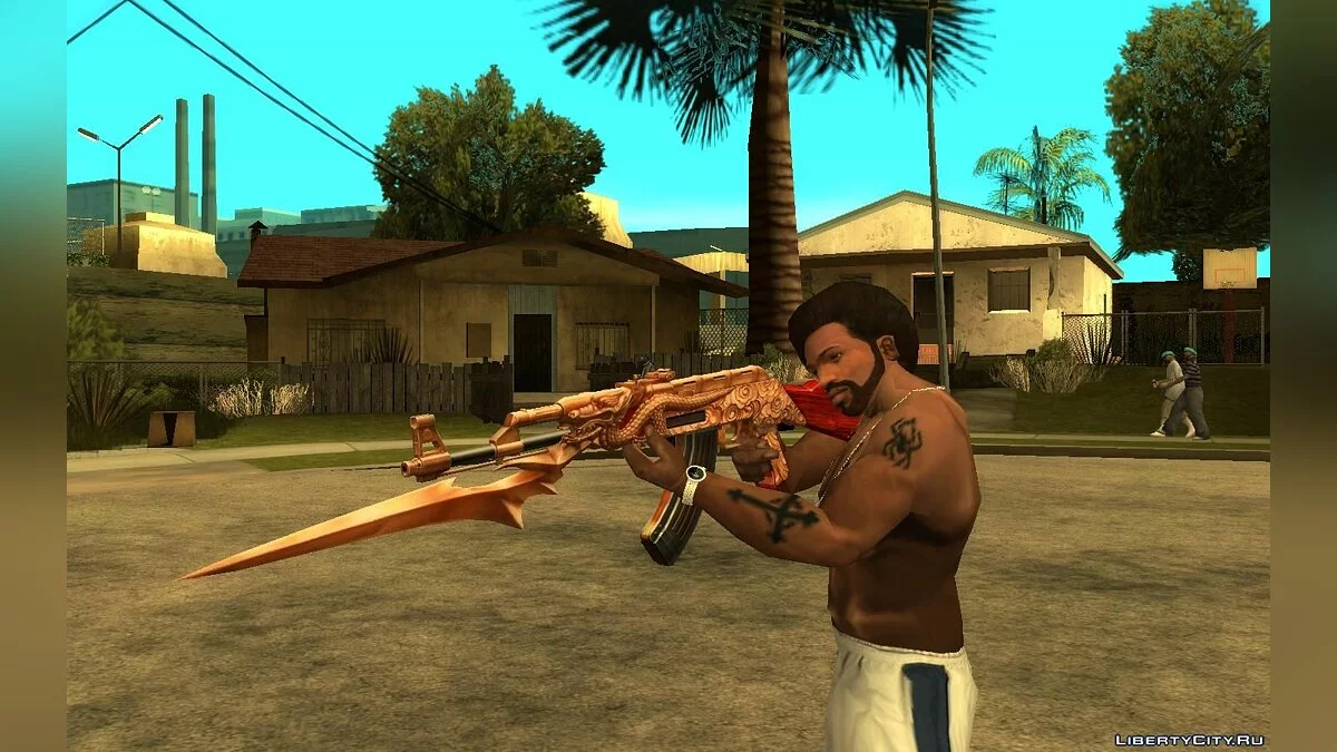 AK-47 Dragon / GTA San Andreas