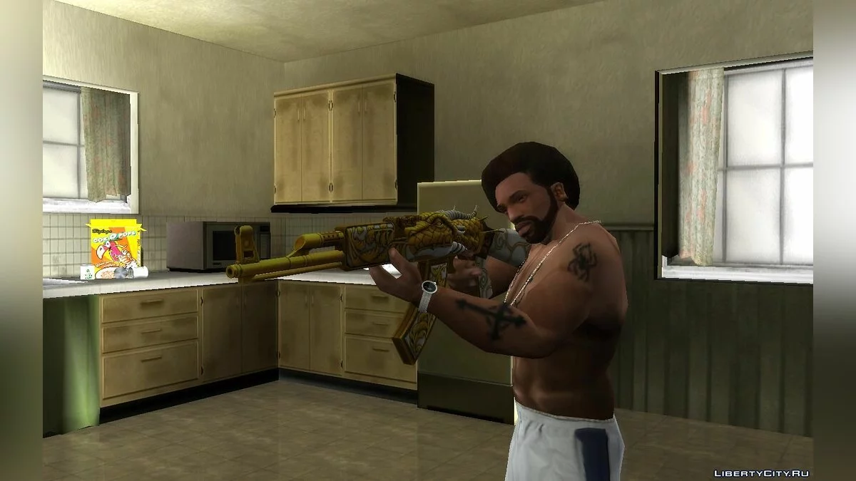 AK47 Gold Dragon / GTA San Andreas