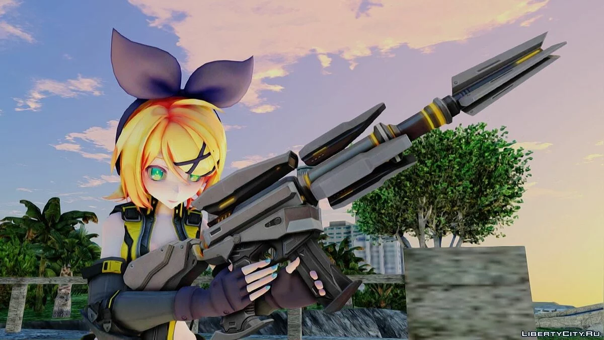 M4A1- Genos [One Punch Man X Free Fire] / GTA San Andreas