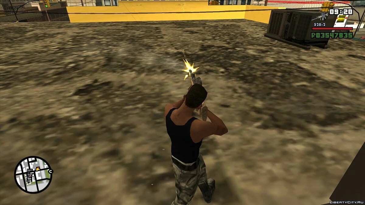 AR-55 from Saints Row The Third Remastered / GTA San Andreas