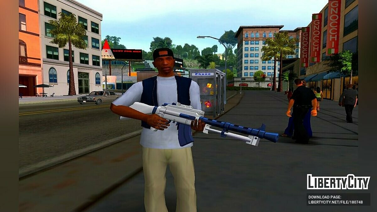 Скачать Rabbit-26 Type Machine Gun для GTA San Andreas