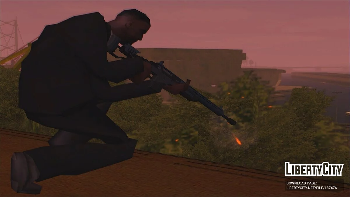 GTA 5 Vom Feuer Precision Rifle / GTA San Andreas