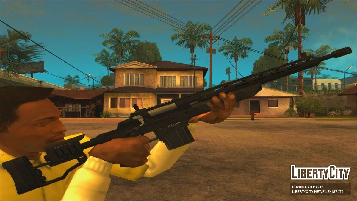 GTA 5 Vom Feuer Precision Rifle / GTA San Andreas