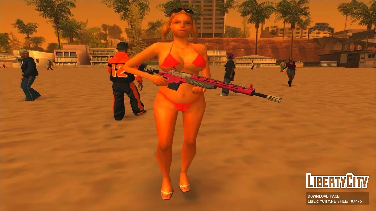 GTA 5 Vom Feuer Precision Rifle / GTA San Andreas