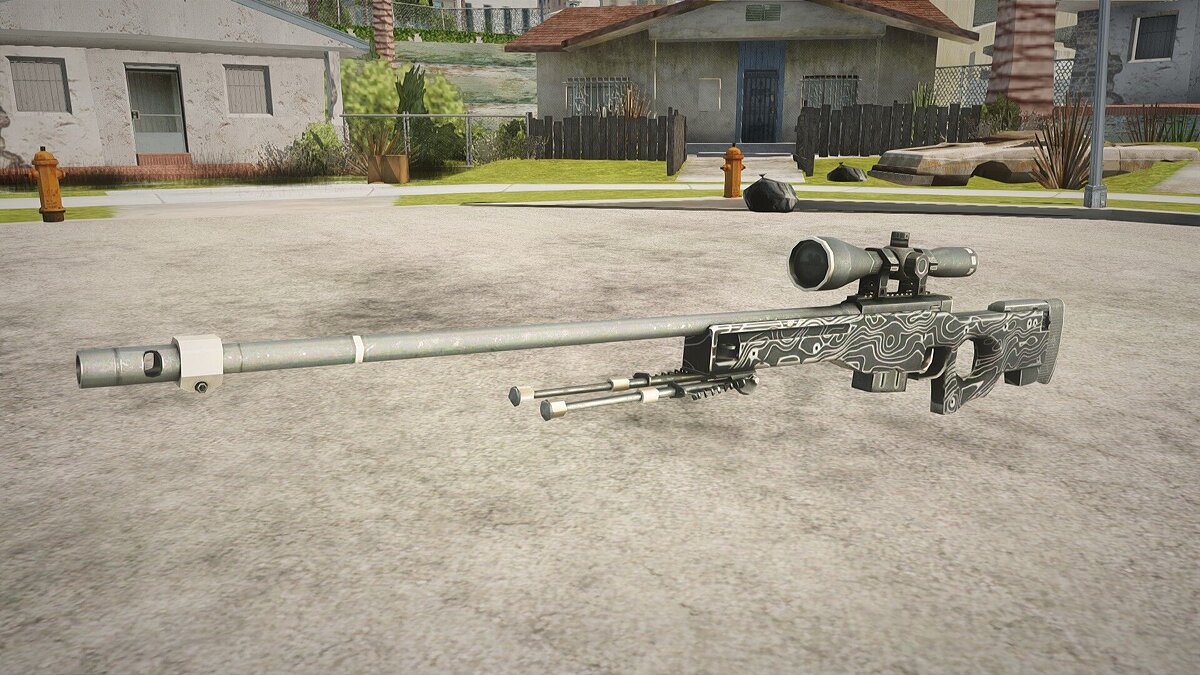 Скачать AWP Black Nile для GTA San Andreas