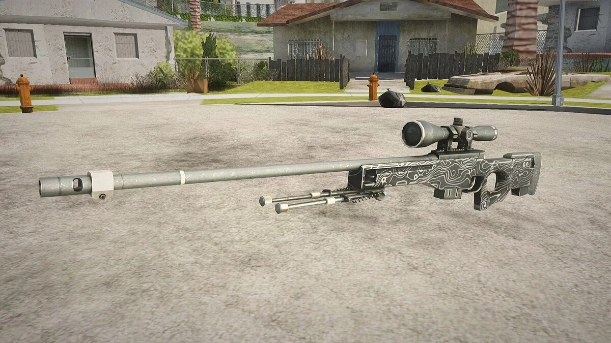 AWP Black Nile / GTA San Andreas