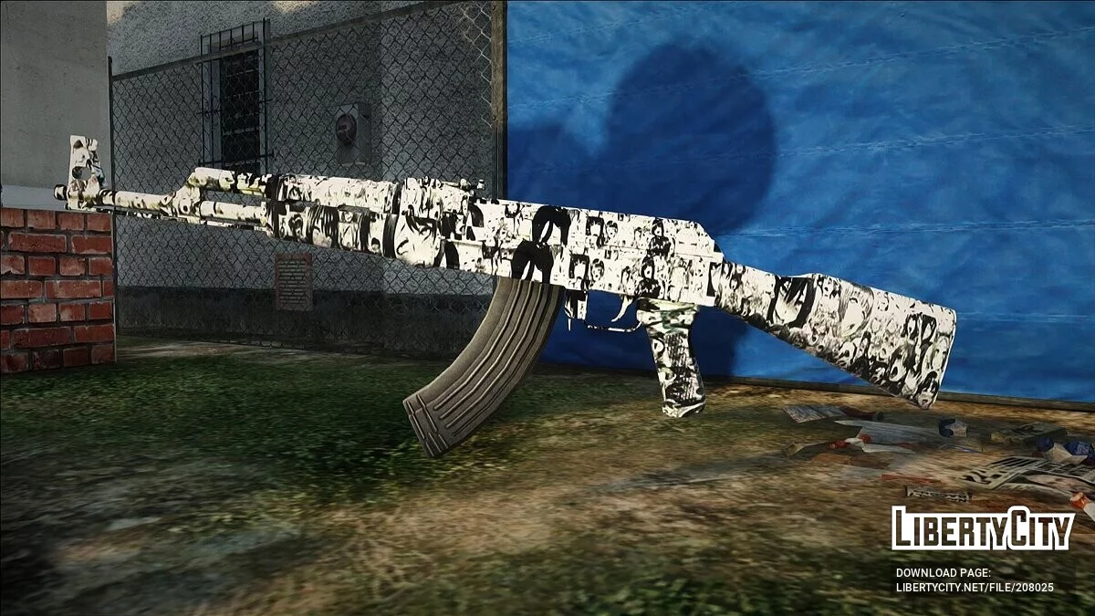 Classic AK-47 Ahegao HD / GTA San Andreas