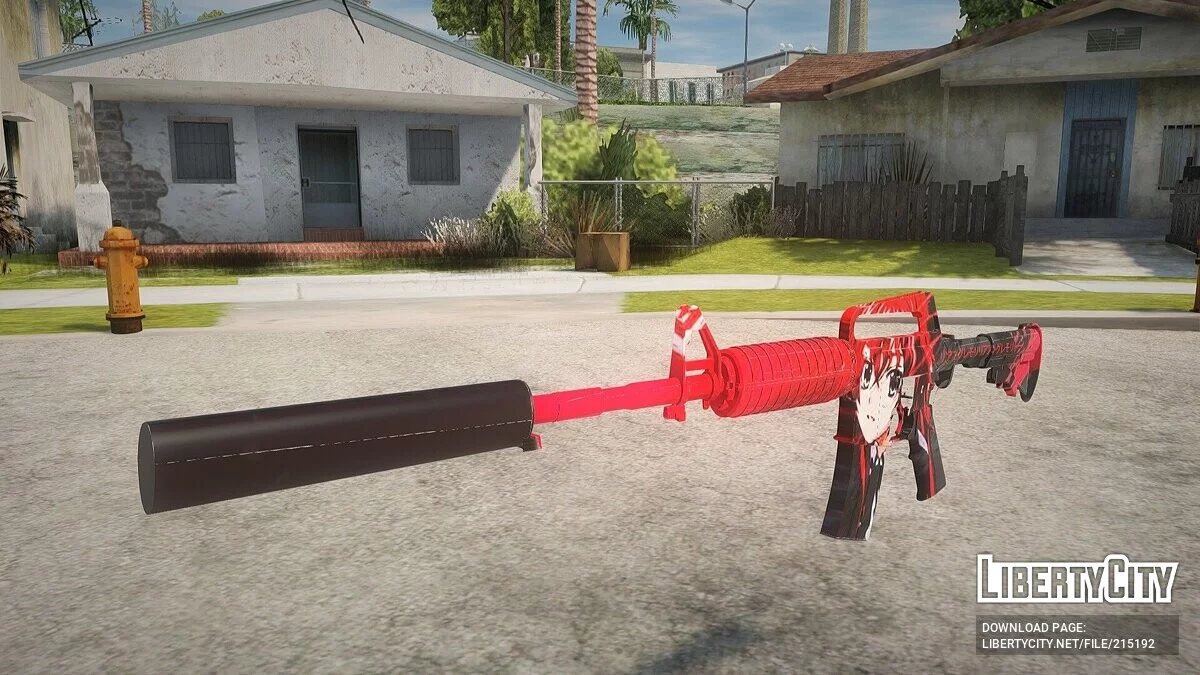 M4A1 Rias Gremory / GTA San Andreas
