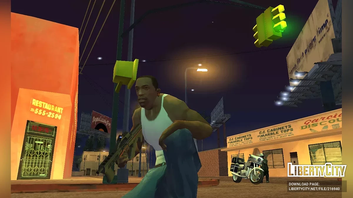 Fazertron из Far Cry 3 Blood Dragon / GTA San Andreas