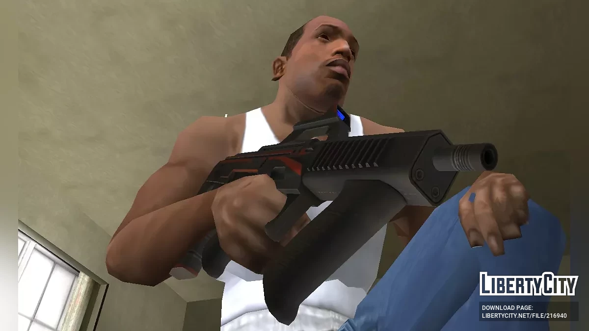 Fazertron из Far Cry 3 Blood Dragon / GTA San Andreas