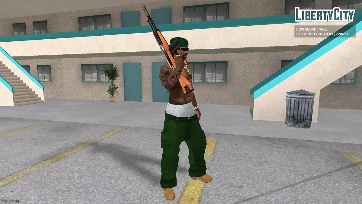 Madsen LAR / GTA San Andreas