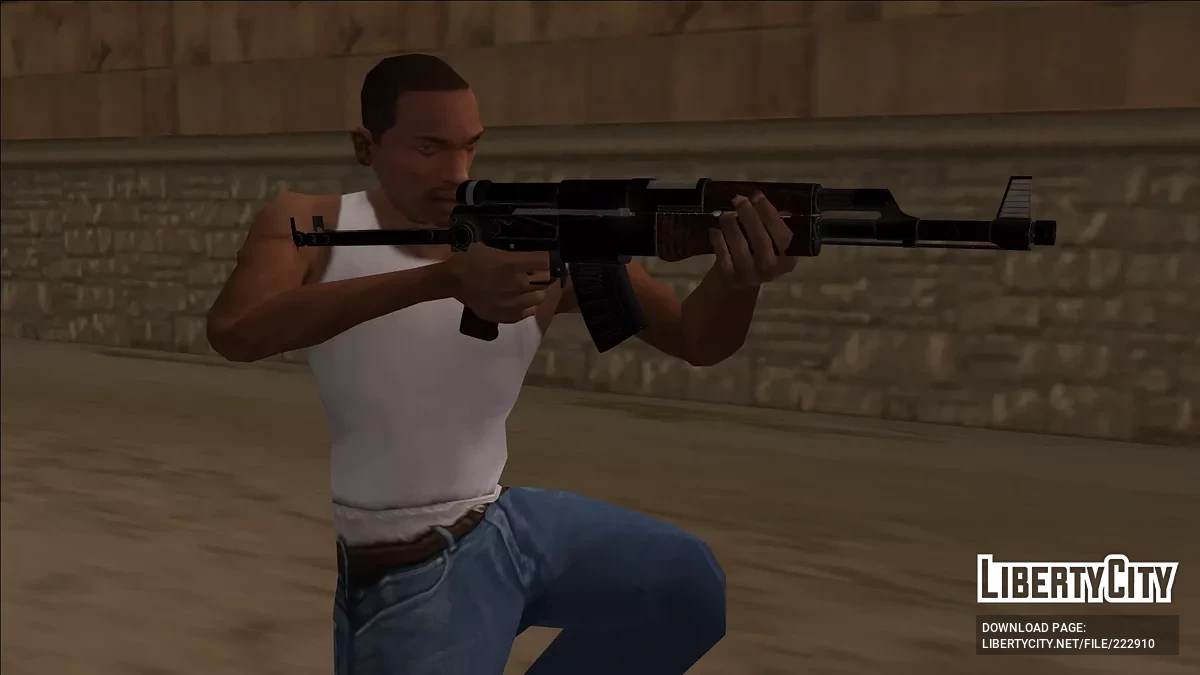 Бластер BK-43 из Звёздных Войн / GTA San Andreas