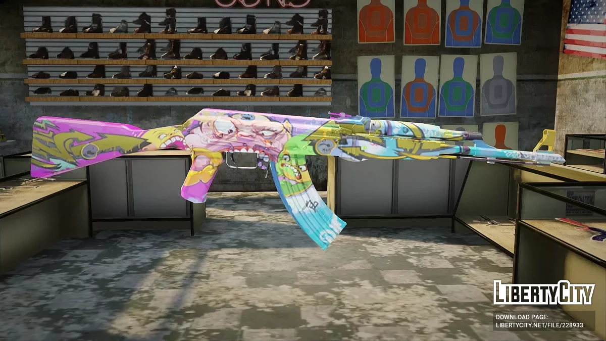 AK-47 B the Monster / GTA San Andreas