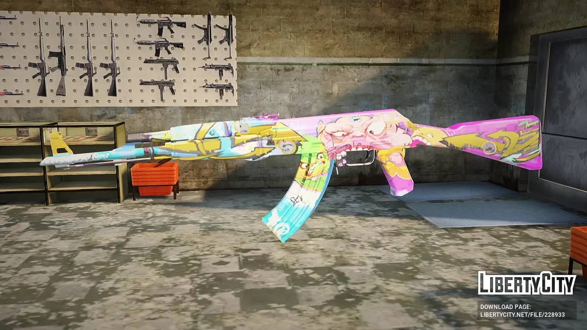AK-47 B the Monster / GTA San Andreas