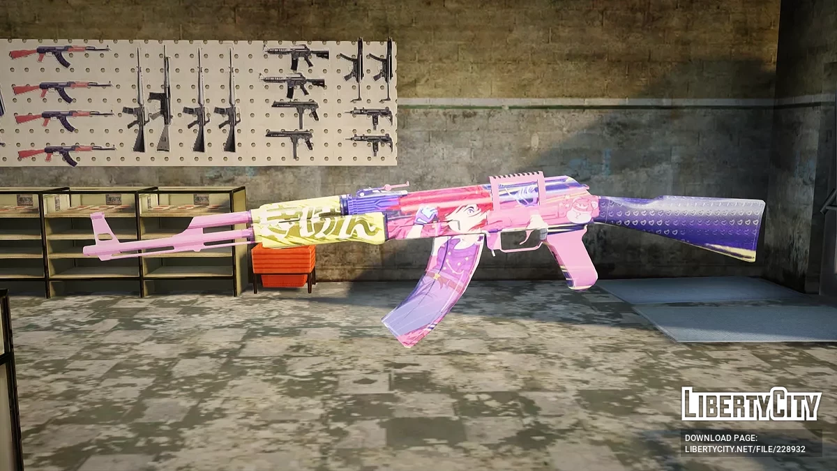 AK-47 BUNNY! / GTA San Andreas