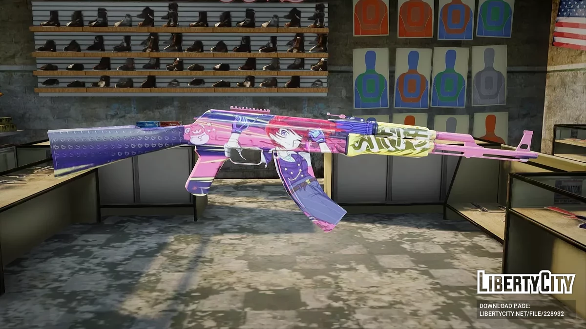 AK-47 BUNNY! / GTA San Andreas