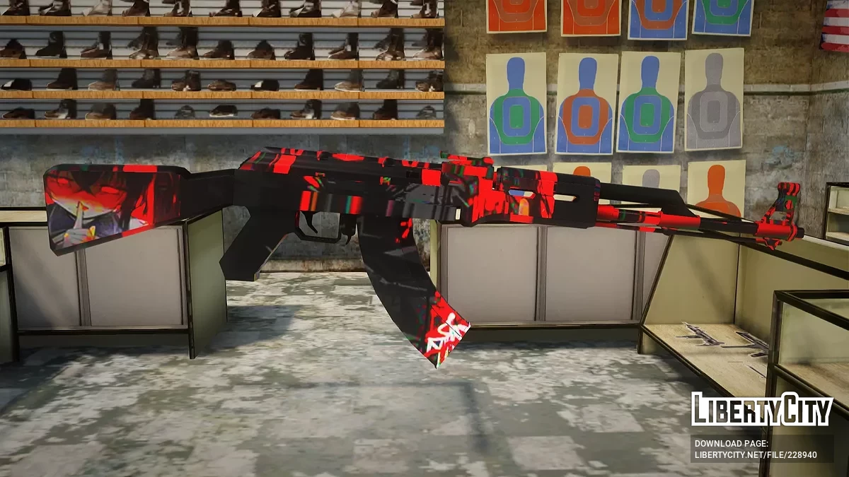 AK-47 Graffiti / GTA San Andreas