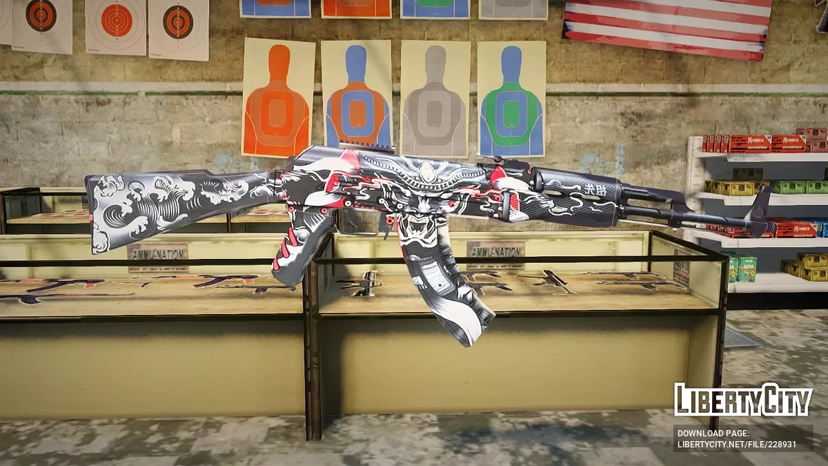 AK-47 Samurai / GTA San Andreas