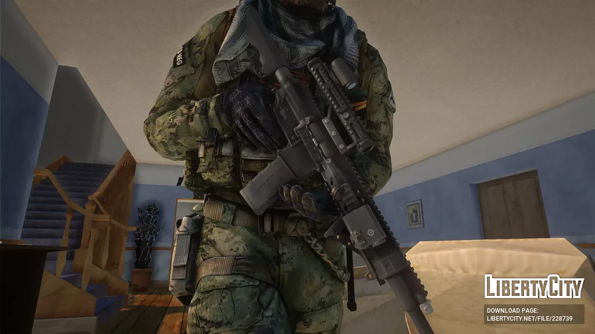 Austria RS556 Assault Rifle / GTA San Andreas