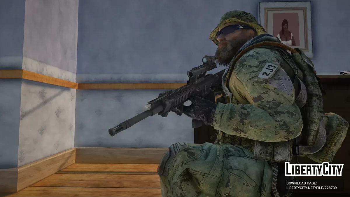 Austria RS556 Assault Rifle / GTA San Andreas