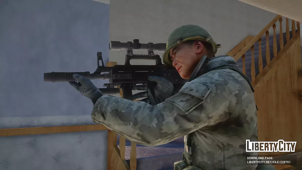 DPRK Type 88 Bullpup Assault Rifle / GTA San Andreas