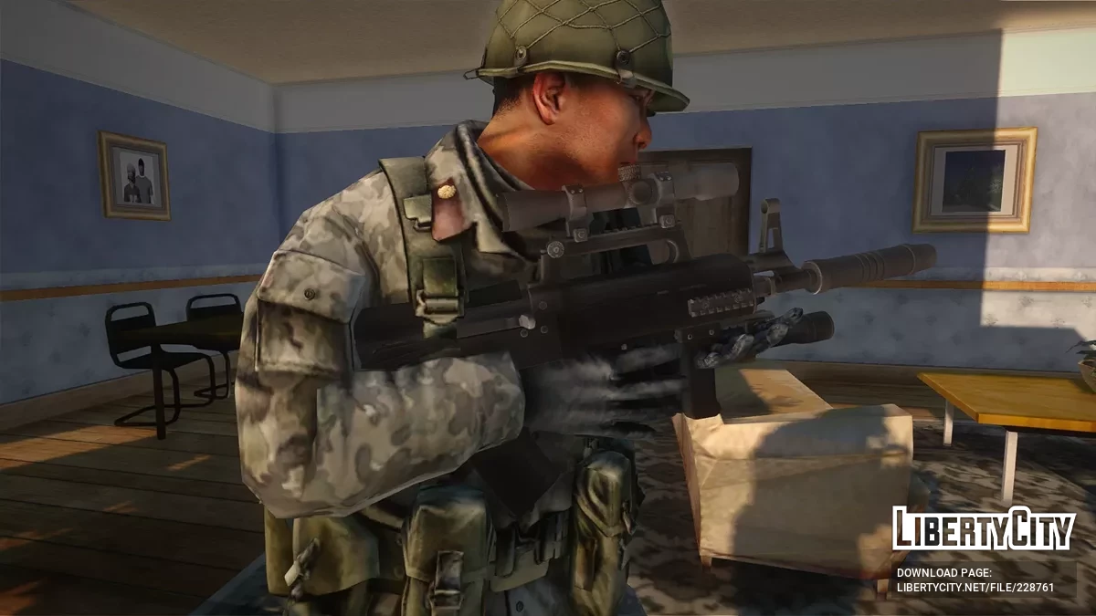 DPRK Type 88 Bullpup Assault Rifle / GTA San Andreas