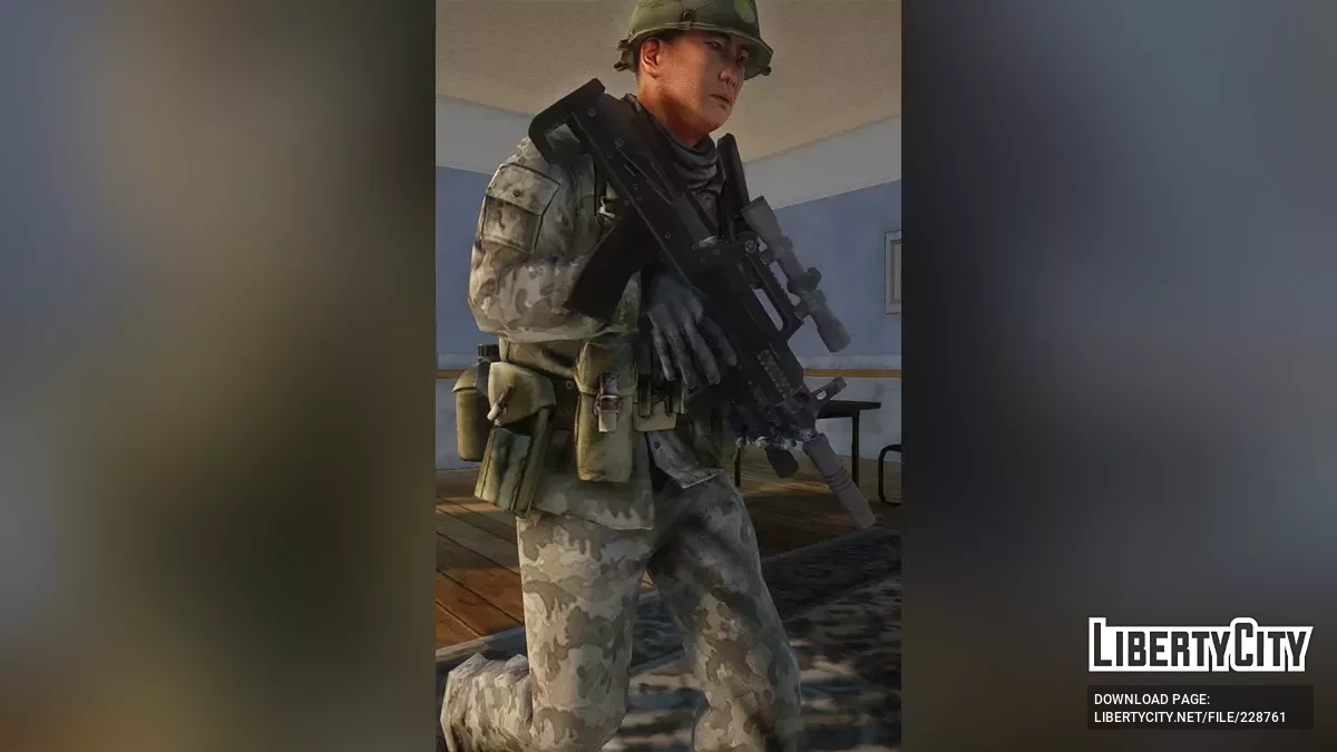 DPRK Type 88 Bullpup Assault Rifle / GTA San Andreas
