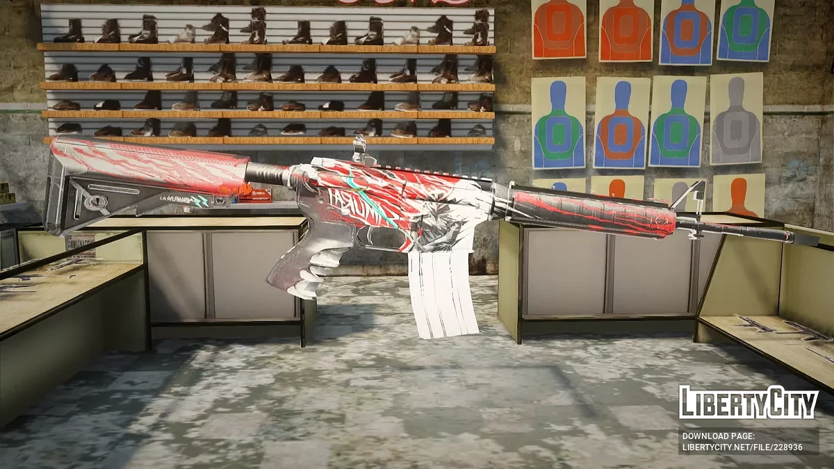 M4 Samurai из Standoff 2 / GTA San Andreas