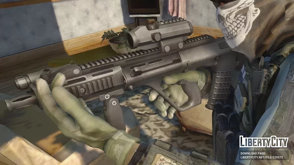 Austria AUGA3 Bullpup Assault Rifle / GTA San Andreas