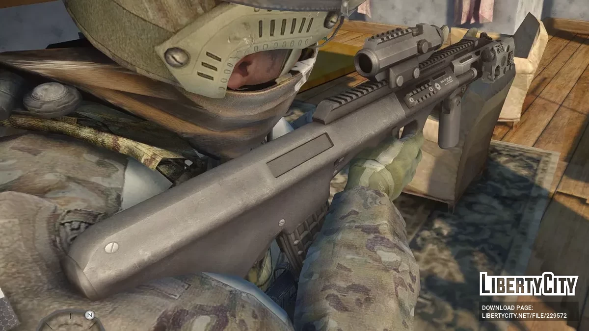 Austria AUGA3 Bullpup Assault Rifle / GTA San Andreas