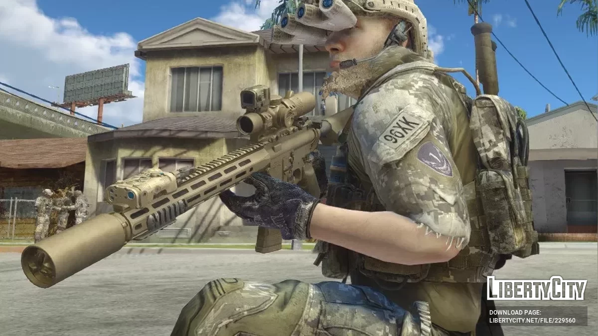 British L403A1 Assault Rifle / GTA San Andreas
