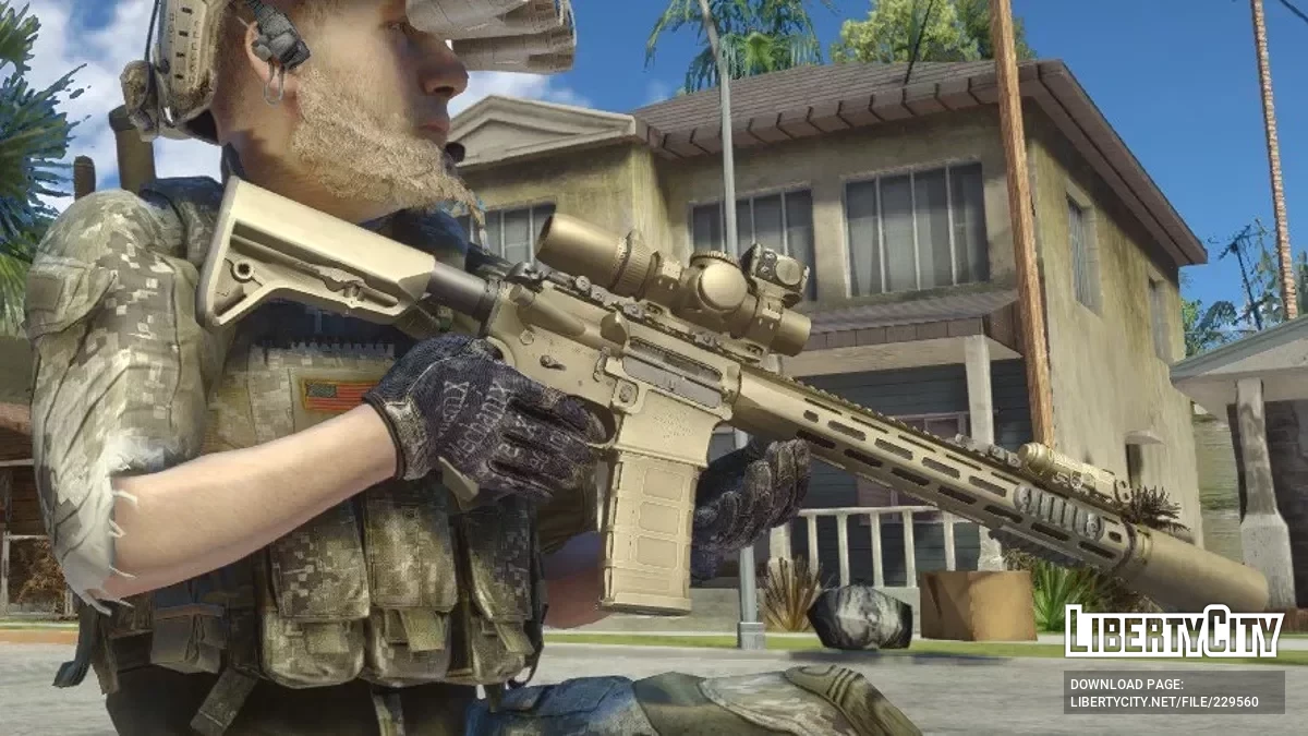 British L403A1 Assault Rifle / GTA San Andreas
