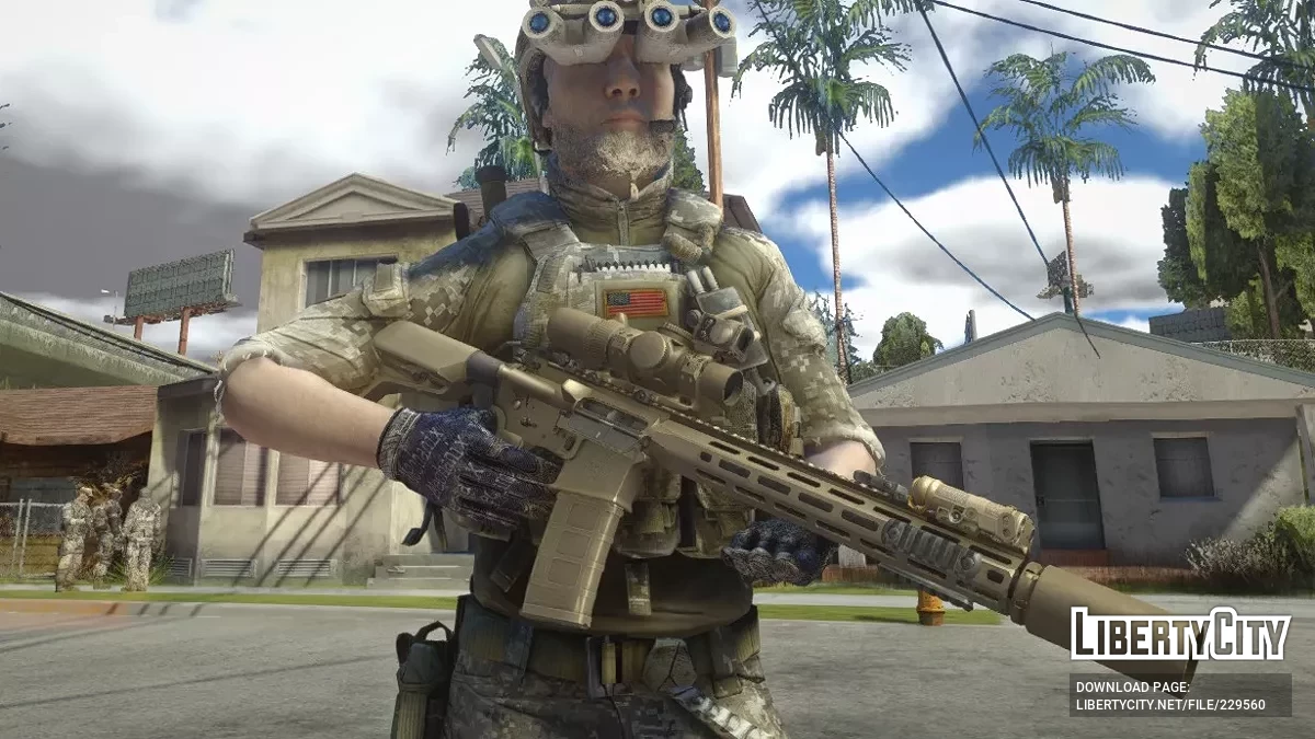 British L403A1 Assault Rifle / GTA San Andreas
