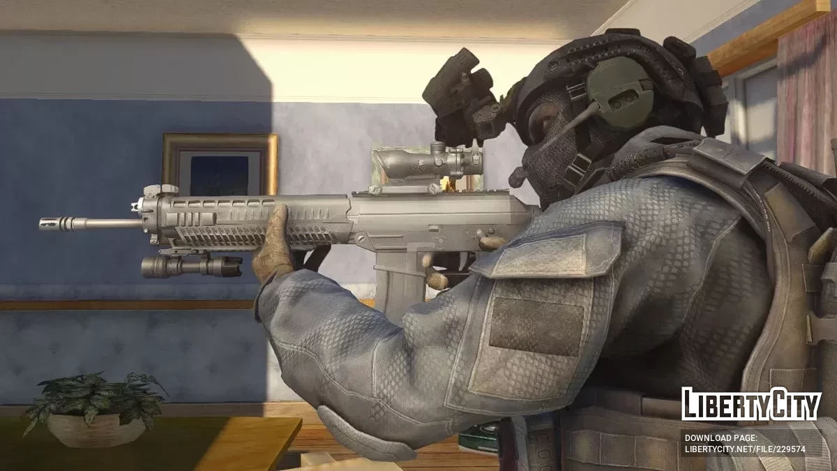 Swiss SIG 556 Assault Rifle / GTA San Andreas