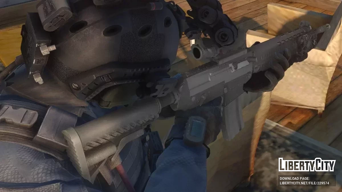 Swiss SIG 556 Assault Rifle / GTA San Andreas