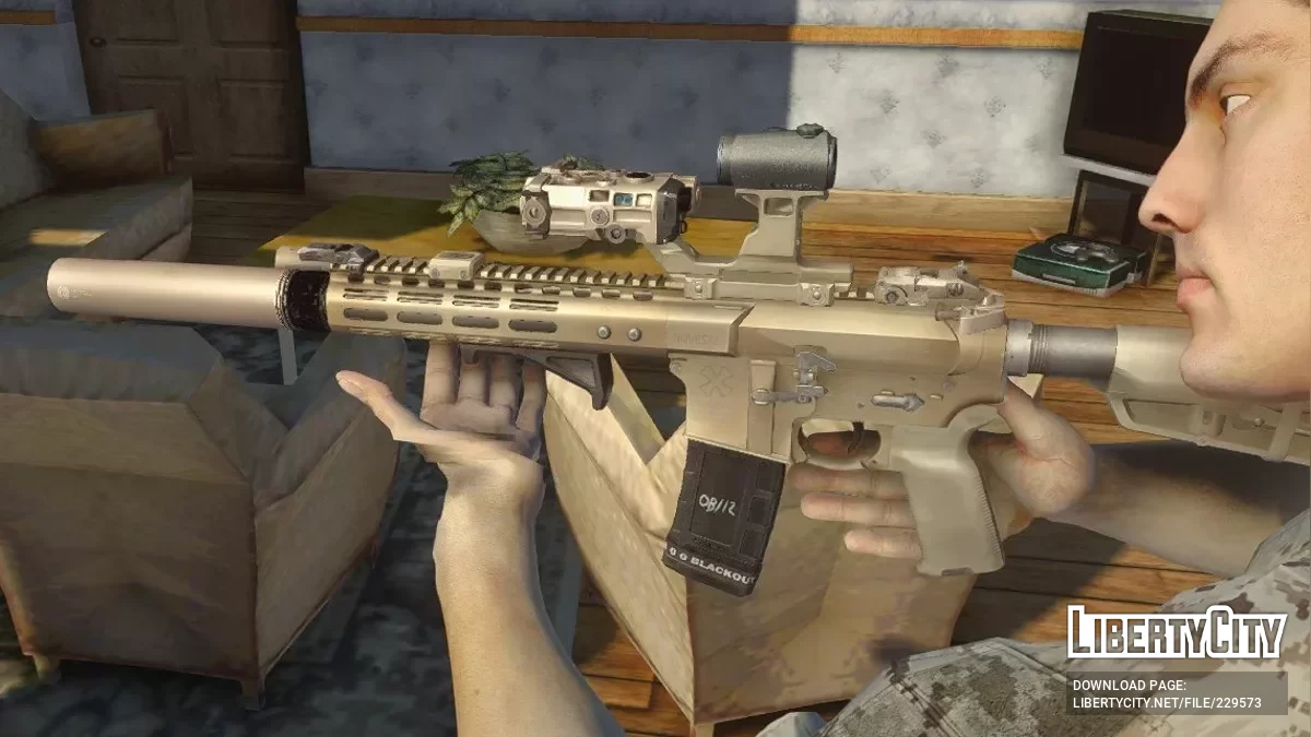 USA N4 Carbine Rifle / GTA San Andreas