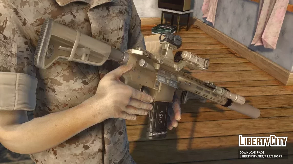 USA N4 Carbine Rifle / GTA San Andreas