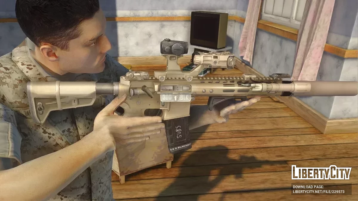 USA N4 Carbine Rifle / GTA San Andreas