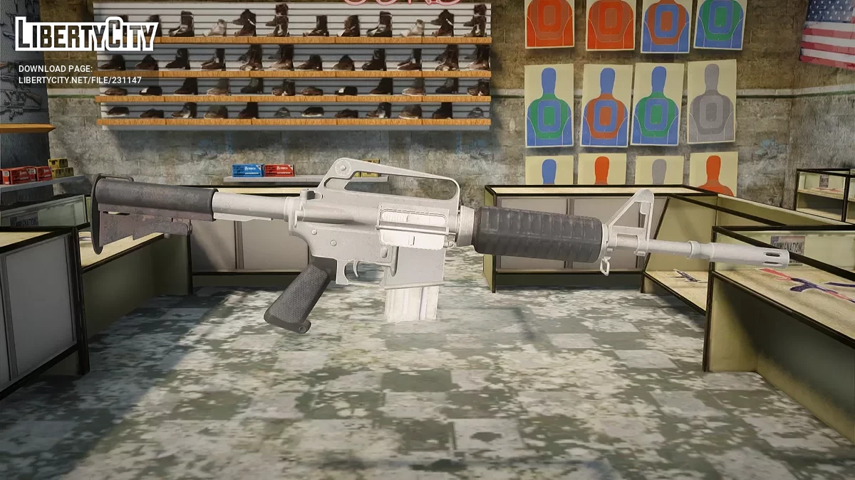 CAR-15 XM-177 Commando / GTA San Andreas