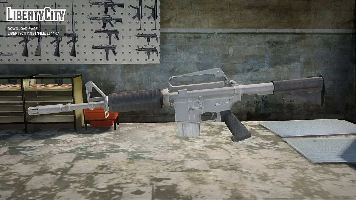 CAR-15 XM-177 Commando / GTA San Andreas