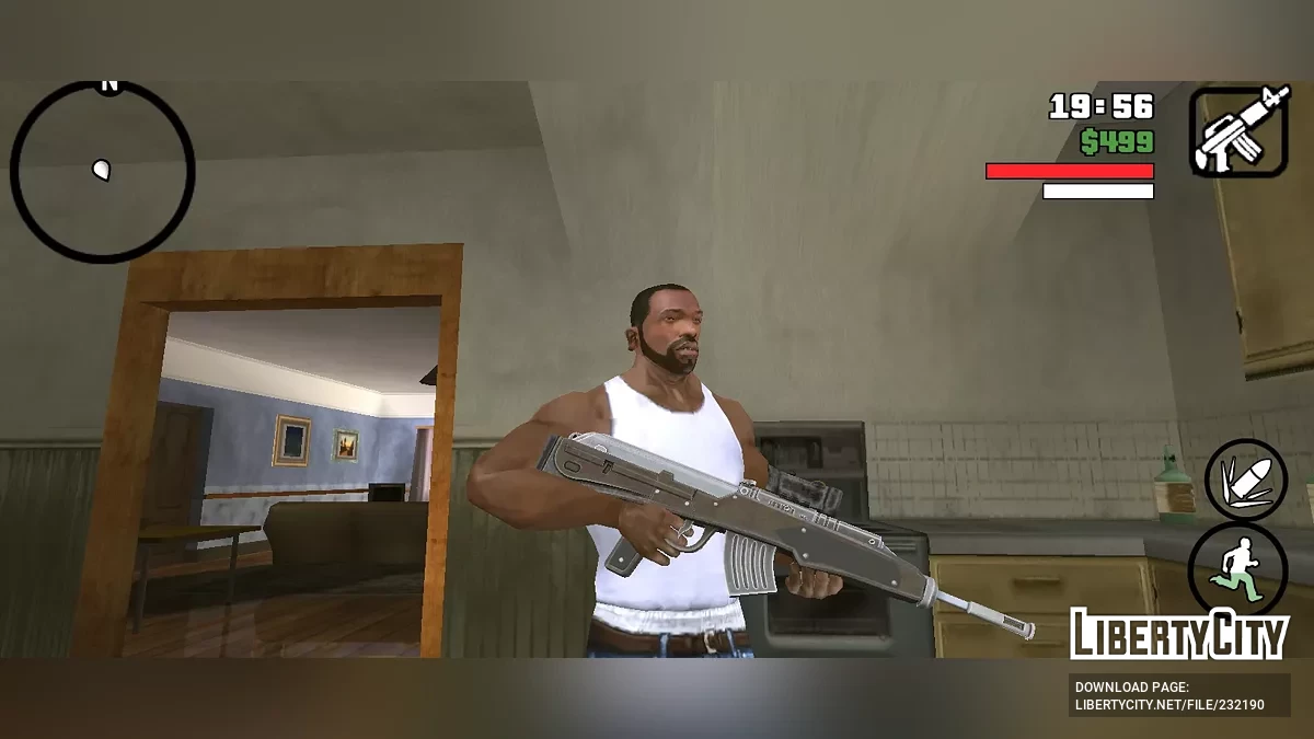 Плазменная винтовка TC2000-R / GTA San Andreas