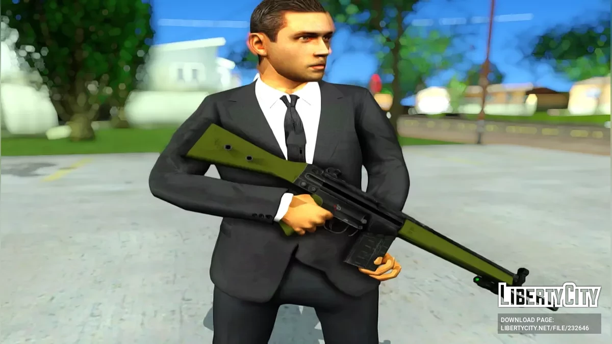 Сборник оружия армии и спецназа разных стран мира / GTA San Andreas