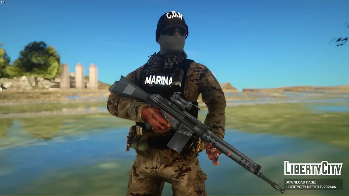 Сборник оружия армии и спецназа разных стран мира / GTA San Andreas