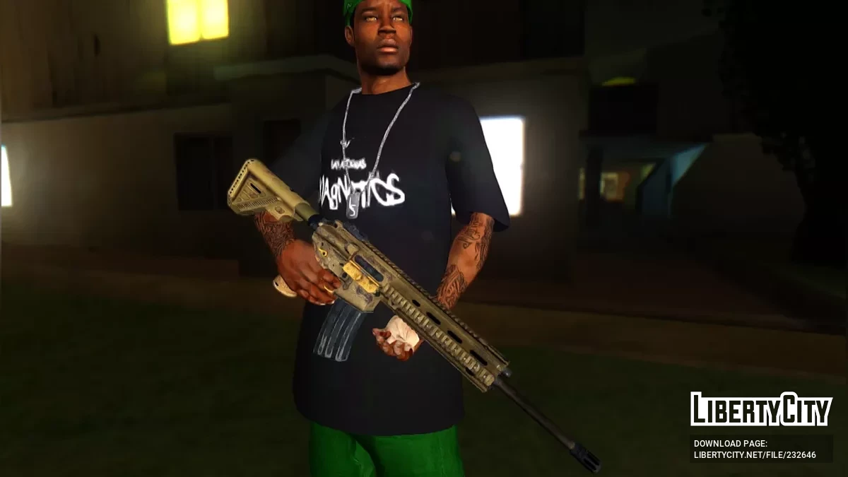 Сборник оружия армии и спецназа разных стран мира / GTA San Andreas