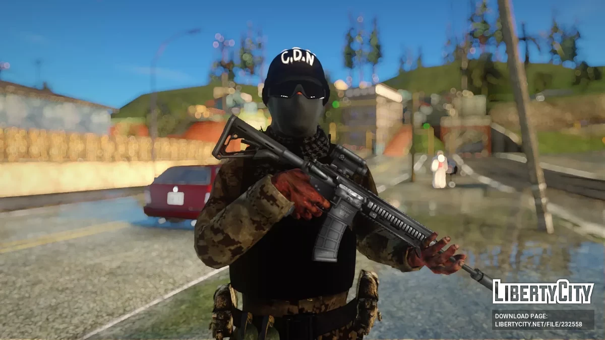 Сборник оружия мексиканского картеля / GTA San Andreas