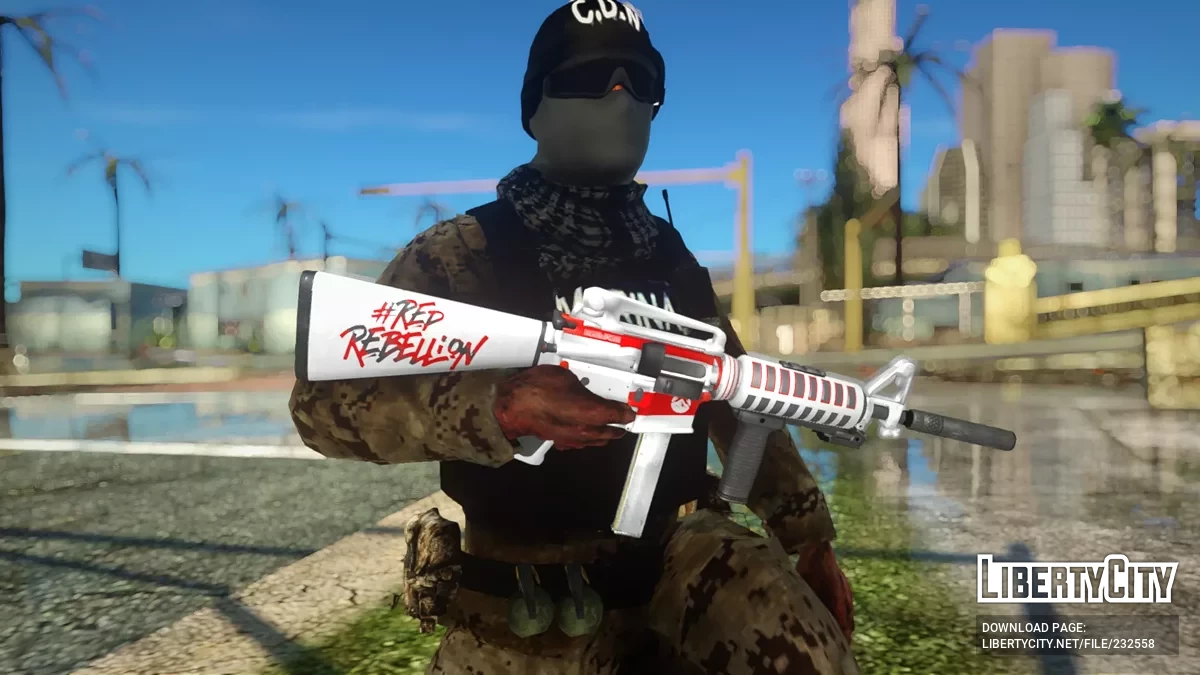 Сборник оружия мексиканского картеля / GTA San Andreas